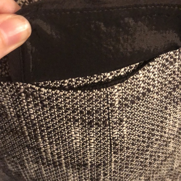 LAST CHANCE 💄 Loft Brown Tweed Suit, blazer 8, skirt 10P - Picture 6 of 9